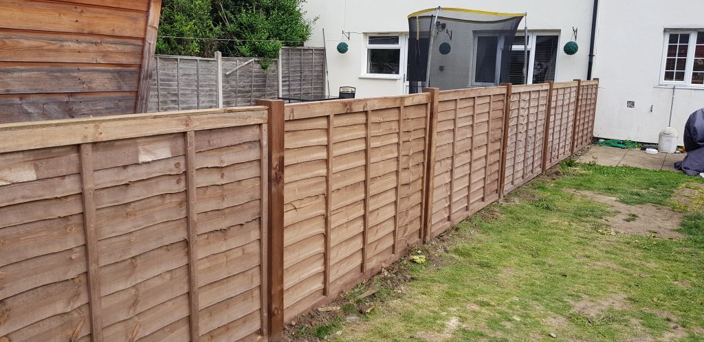 New Larchlap Garden Fence